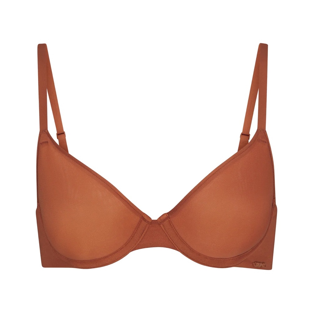SKIMS NWT Weightless Demi Bra in Bronze Size 34B